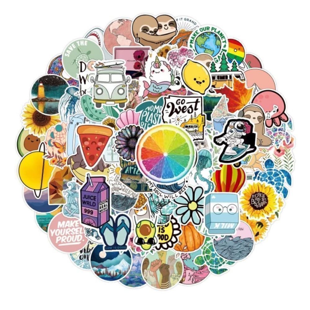 100pc Vinyl Sticker Set 
